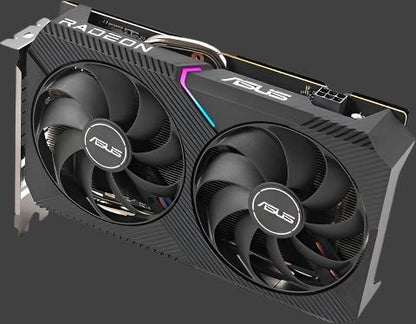 ASUS Dual Radeon™ RX 6500 XT OC Edition 4GB GDDR6