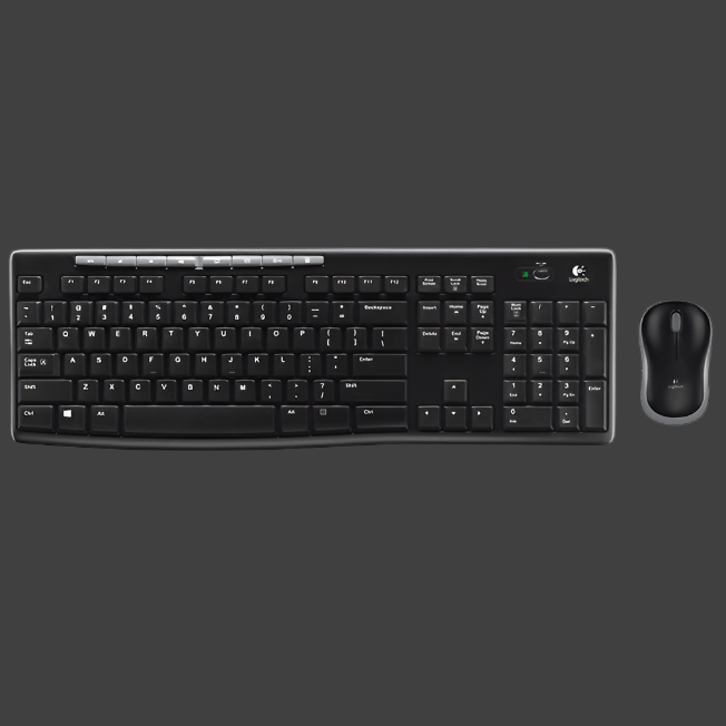 Logitech MK270r Wireless desktop keyboard & mouse