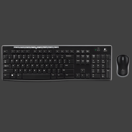 Logitech MK270r Wireless desktop keyboard & mouse