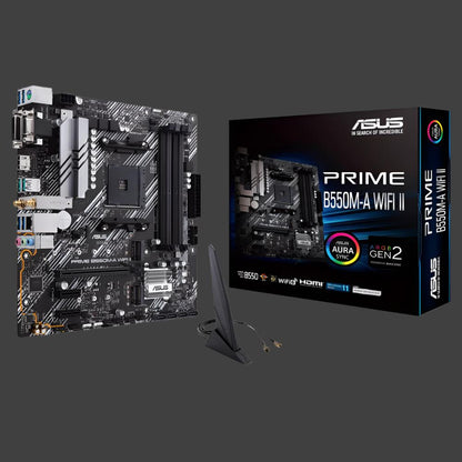 Asus PRIME B550M A-WIFI-II AM4 wifi mATX motherboard